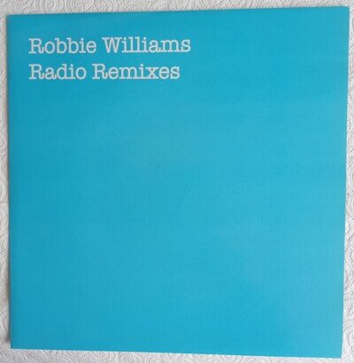 Robbie Williams - Radio Remixes 2004 Chrysalis VG. Condition 12" Single Vinyl.