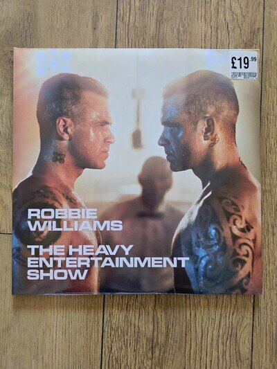 ROBBIE WILLIAMS: HEAVY ENTERTAINMENT SHOW - LP vinyl brand-new and sealed M/NM