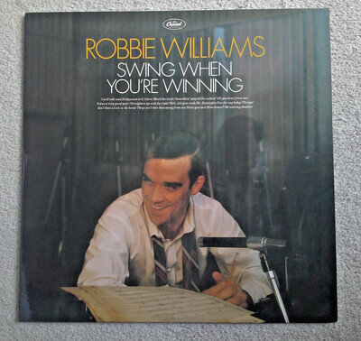 Robbie Williams- Swing When Your Winning - Vinyl LP - 2013 Europe - 1A1/1B1 STU