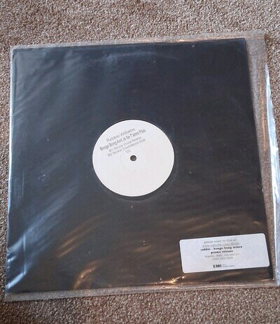 Robbie Williams, Bongo Bongo, Promo, 12"single, VG+ 2012