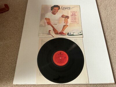 Julio Iglesias Libra Vintage Vinyl LP 1985 Columbia CBS Untested Looks Great EX