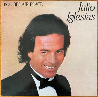 JULIO IGLESIAS - 1100 BEL AIR PLACE 1st UK 1984 LP EX