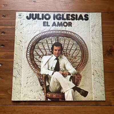 Julio Iglesias - El Amor - LP Vinyl Record Album
