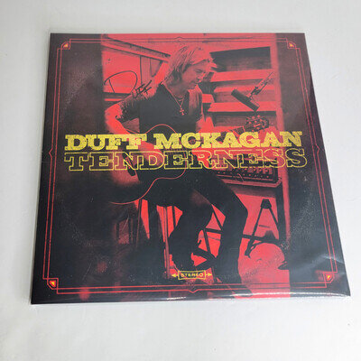 SIGNED Duff McKagan (of Guns N Roses) - Tenderness Autographed Vinyl LP
