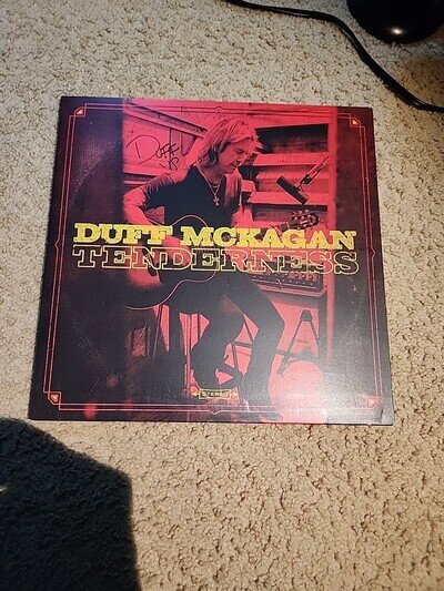 DUFF MCKAGAN Signed Autographed LP 2019 In Person! Guns N' Roses🌹🎵🎶