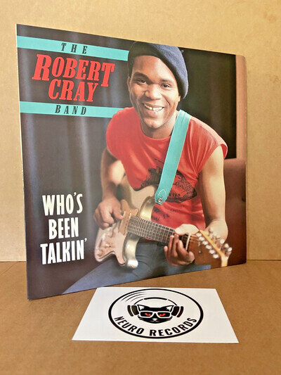 ROBERT CRAY BAND – Who's Been Talkin' LP [EX+/EX+] CLEANED & PLAY TESTED