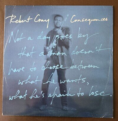 Robert Cray "Consequences" 1991 UK 12 Inch