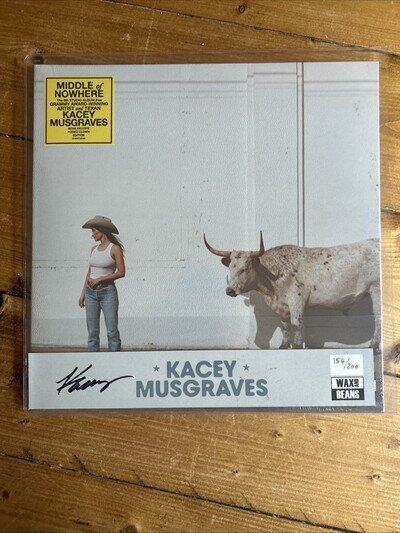 Kacey Musgraves - Middle Of Nowhere SIGNED Wax & Beans Slice - Rodeo Clown Vinyl