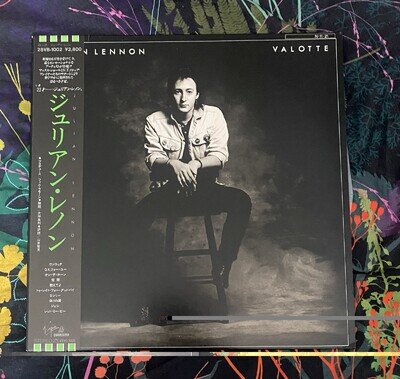 Julian Lennon Valotte Vinyl LP | 1984 Japan Press w/ OBI & Insert Beatles