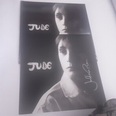 JULIAN LENNON "Jude" sealed copy with signed insert