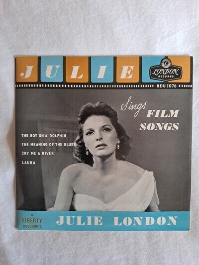 JULIE LONDON SINGS FILM SONGS VINYL EP UK 1957 EXCELLENT