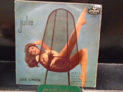 JULIE LONDON E.P " JULIE PART 2 " Or.TRI CTR UK LONDON EX+ COND. IN Or. PIC SL.