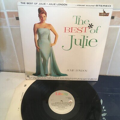 JULIE LONDON The Best Of Julie- 1980s UK Liberty Jazz LP-SLS 26 0004 1