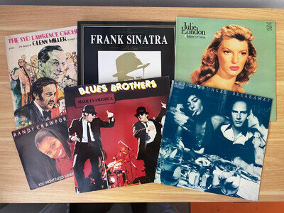 Jazz Easy Listening Vinyl Bundle Sinatra Julie London Glenn Miller LPs