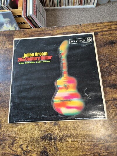 Julian Bream - 20th Century Guitar - RCA Victor - SB6723 - Stereo - UK 1967 VG+