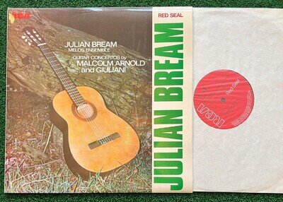 Julian Bream Malcolm Arnold & Giuliani Guitar Concertos Vinyl LP