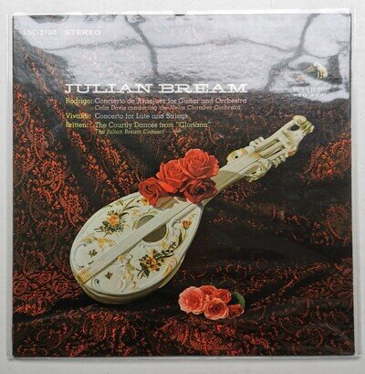 Julian Bream - Concierto De Aranjuez [LSC-2730] EX/EX First Press Vinyl LP - RCA