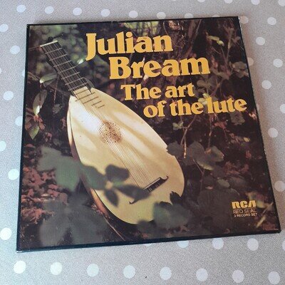 Julian Bream - The Art Of The Lute (Box, Comp + 3xLP, RE)