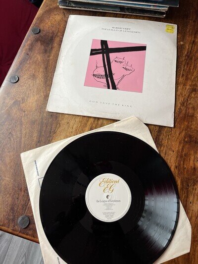 The League Of Gentlemen LP Robert Fripp 12 Inch EG Editions EGED 9 33 RPM
