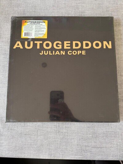 Julian Cope Autogeddon 25th Anniversary Edition Box Set Blue Vinyl, EP, 45, Book