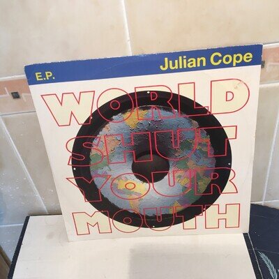 JULIAN COPE - WORLD SHUT YOUR MOUTH 1992 UK 12" EP 12IS 534
