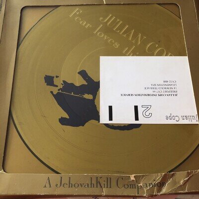 JULIAN COPE - FEAR LOVES THIS PLACE EP 12" PICTURE DISC