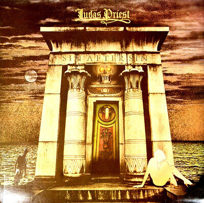 Judas Priest Sin After Sin UK 1st Press A1/B1 LP 1977 CBS 82008 VG+
