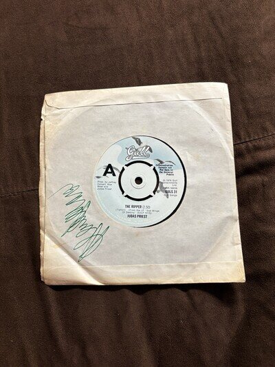 MINT [DEMONSTRATION SAMPLE] Judas Priest The Ripper - Gull Records 7" Vinyl