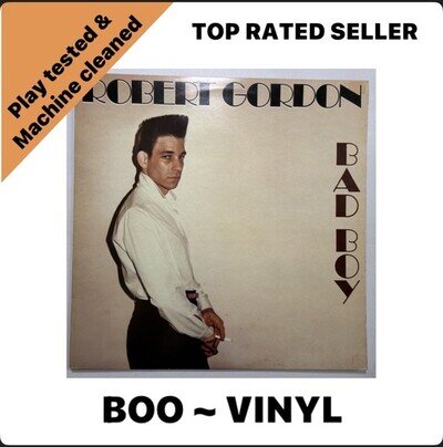 Robert Gordon - Bad Boy - 1980 Vinyl LP Record Album EX / EX