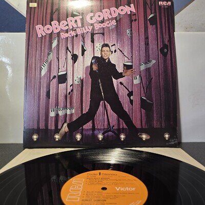 ROBERT GORDON "ROCK BILLY BOOGIE" VINYL LP 1979 NEAR MINT