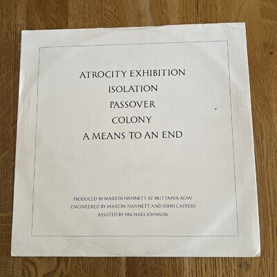 JOY DIVISION. CLOSER. UK VINYL LP. FACTORY FACT XXV / 25. 1980
