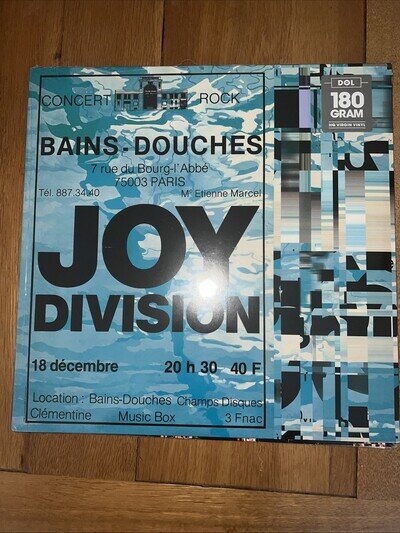 Joy Division Les Bains Douches Vinyl LP 2015 DOL Records 1st Release Mint Cond