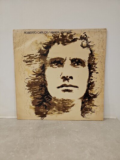 Roberto Carlos Amada Amante Vinyl LP Record CBS 237745
