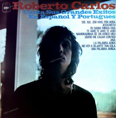 Roberto Carlos - Canta Sus Grandes Exitos En Español Y Portugués LP 1971 '
