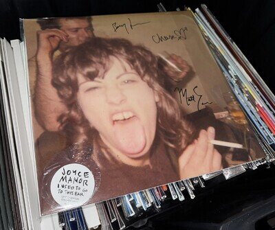 🌀SIGNED - Joyce Manor - I Used To Go To This Bar Yellow Vinyl LP Autographed🌀