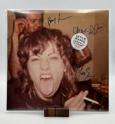 Joyce Manor I Used To Go To This Bar Yellow Vinyl LP Signed Autographed