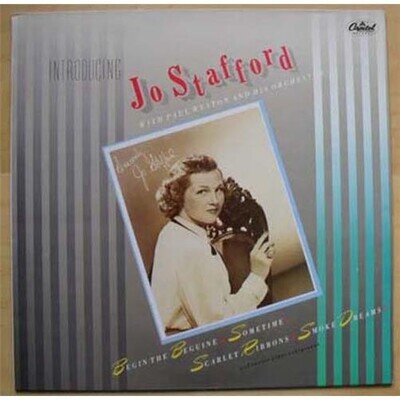 JO STAFFORD INTRODUCING LP 1987 ISSUE UK