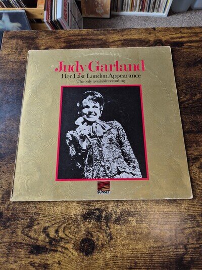 Judy Garland - Her Last London Appearance - Sunset - UK - 1969 - SLS50196 - VG+