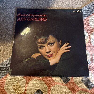 Judy Garland Greatest Performances Vinyl LP MCA Coral 1961 CPS 107 MAPS 4123