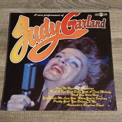 Judy Garland A Rare Performance Of - 12" LP vinyl album Windmill WMD 258