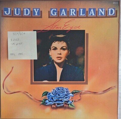 Judy Garland Star Eyes Vinyl Record Box Set VG+/VG+ AFE-3-4 1984