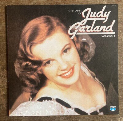Judy Garland The Best of Volume 1 Vinyl LP 1985 Italy Locus