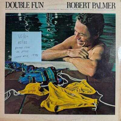 Robert Palmer Double Fun Vinyl Record VG/G+ ILPS 9476 1978