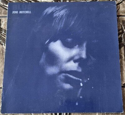 Joni Mitchell 'Blue' 1980s Reprise European Repress Vinyl LP - VG