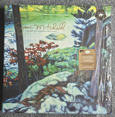 JONI MITCHELL - The Asylum Albums (1972-1975) 5 DISC VINYL BOX SET - LTD EDITION