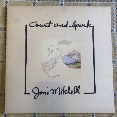 Joni Mitchell - Court And Spark - vinyl LP - textured gatefold sleeve - K 53002