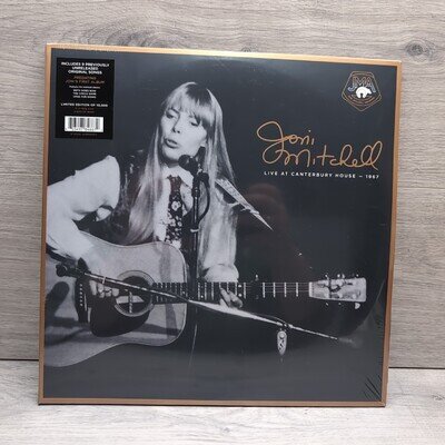 Joni Mitchell Live at Canterbury House 1967 12" Vinyl 3LP Record 2020 Ltd Edit