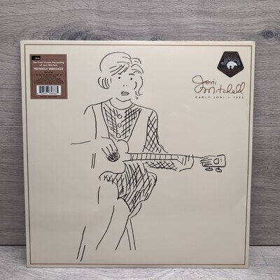 BRAND NEW - Joni Mitchell - Early Joni 1963 - 12" Vinyl LP Record - 2020 Rhino