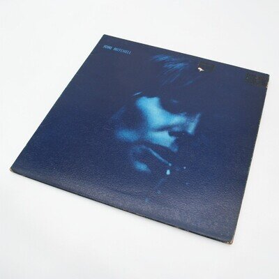 Joni Mitchell Blue Vinyl Record Album 12" Embossed Textured Sleeve K44128