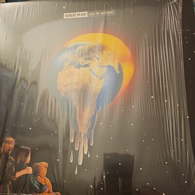 Robert Plant Fate of Nations vinyl First press NEAR MINT. Still in shrink wrap